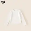 Ropa Infantil Yingsibo Camiseta para Niñas Capa Base Invierno Manga Larga Ropa Interior Ropa para Niñas Top Infantil Versátil
