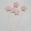 Celebridade da Internet Kt Cat My Melody Figuras Decorativas para Bolo de Aniversário de Meninas Desenho Animado Kuromi Kitty Decorações de Confeitaria
