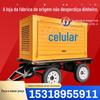 Gerador a Diesel Weifang 50Kw Quilowatts com Reboque Móvel Eletricidade Trifásica Sem Escovas Cobre Puro 380V