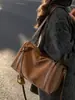 Bolso de Mano Boston Nuevo para Mujer Otoño e Invierno Nicho Moda Bajo el Brazo Bolso de Hombro Bolso Almohada para Viajero