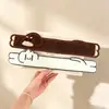 Linda diadema de velcro de dibujos animados de animal largo perro salchicha para niñas, doble uso para lavarse la cara y fijar el flequillo