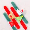 Decoraciones Navideñas Pequeños Regalos para Niños Aros de Presión de Peluche Accesorios Pequeños Guardería Navidad Pulseras Creativas