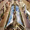 Alfombra Larga de Pasillo Largo y Escaleras de Pasillo de Tres Dimensiones Emocionantes y Aterradoras Entrada a la Sala de Estar Mesa de Café Alfombrilla Alfombra de Mesita de Noche de Dormitorio