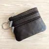 Explosiones Europeas y Americanas Billetera de Monedas de Cuero Genuino para Dama Bolso con Cremallera para Llaves de Casa Bolso Multifuncional para Tarjetas Monedas Monedas Monedas Bolso al por Mayor