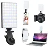 Luz selfie caliente transfronteriza para teléfono móvil, portátil, video en vivo, luz de relleno LED, flash RGB, luz de conferencia