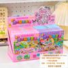 Pegatinas de Paisaje para Niños Paquete de Pegatinas para Escena Miniatura DIY Pegatinas de Material Estéreo 3D Mascotas Transparentes Lindas Pegatinas Pequeñas