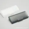 Estuche de Plástico Cuadrado Grande para Gafas al por Mayor de Fabricante en Stock, Estuche Portátil para Gafas de Sol, Impresión de Logo Posible