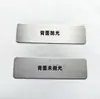 Material de respaldo para peto en blanco acero inoxidable 304 plateado cepillado espejo placa de accesorios material de placa al por mayor