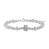 Pulsera de Plata de Ley S925 para Mujer Moda Accesorios de Lujo Ligero Cuentas de Plata Diseño de Nicho de Alta Gama Joyería Hecha a Mano Regalo de San Valentín