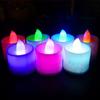 Lámpara de vela electrónica LED creativa, pequeña vela para fiestas, cumpleaños, bodas, lugares románticos, accesorios de diseño, fábrica al por mayor