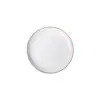 Venta al por mayor del fabricante Plato de regalo empresarial Plato de cena de cerámica Plato de mesa de hotel Esmalte Cloisonné Plato de servicio de mesa para hotel Plato de hueso de porcelana con borde dorado