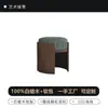 Banquinho de Maquiagem Usado em Madeira Sólida Wind Luxo Leve Sensação de Alto Padrão Pequeno Banquinho Redondo Novo Estilo Chinês Criativo Banquinho de Chá Cadeira para Mesa de Chá em Casa
