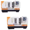 Sistema de nova geração CK6140 Torno CNC com leito plano, guia rígida, proteção total Shenzhen Wuzhong