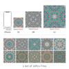 Meiji 10 Peças Adesivos de Azulejo com Padrão Mandala PVC Autoadesivo Impermeável Decorativos para Parede Atacado Transfronteiriço Amazon