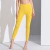 Explosions T-line Pantalones de Yoga Fitness Deportivos para Mujer Ajustados Cadera Durazno Desnudos lulu Cadera Pantalones Ajustados