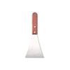Espátula de Acero Inoxidable para Cocinar, Espátula para Bistec, Espátula para Plancha de Hornear Barbacoa, Espátula para Hamburguesas, Espátula Triangular, Espátula para Tiramisú