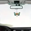 Venta Caliente Transfronteriza Libélula de Vidrio Colorida Decoración Acrílica Adorno para Colgar en el Coche Encanto para Bolso Regalo Decorativo