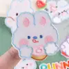 Parches de Tela de Conejito de Dibujos Animados Lindos, Parches Pequeños Bordados para Ropa, Pegatinas Decorativas, Accesorios DIY, Artículos Lindos Hechos a Mano