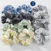 Nuevo Estilo Transfronterizo Retro Simple Color Sólido Set de Gomas para el Pelo Tela Cintas para el Cabello Bandas Elásticas Retro Simples Venta al por Mayor