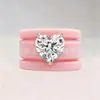 Anillos de Silicona Geométricos Populares Transfronterizos Europeos y Americanos en Diversas Formas como Flores, Mariposas, Corazones y Animales, Venta al por Mayor