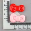 Adesivos Porta-Canetas Gravata Borboleta DIY Gelatina Creme Gravata DIY Caixa de Armazenamento DIY Capa de Celular DIY Acessórios de Resina