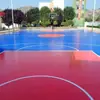 Cancha de baloncesto material de suelo de silicona PU superficie elástica de silicona PU para exteriores renovación tenis bádminton construcción de estadios de silicona PU