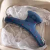 Pinza para el pelo de verano estilo ins con bloques de color para mujer, pasador lindo de lunares japoneses para niña, pinza de tiburón grande para recogidos.