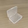 Caja Rectangular de Plástico PP Piezas Transparentes Caja para Joyería Caja para Guardar Equipo de Pesca Anzuelos Caja Organizadora de Empaque para Tarjetas y Pegatinas