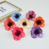 Flor de amapola de otoño artificial al por mayor Guirnalda Accesorios para tocado hechos a mano Multicolor Flor pequeña Flor decorativa para sombrero Flor de seda