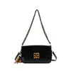 Bolso Pequeño Cuadrado de Moda Retro de Alta Gama Transfronterizo con Cierre para Mujer Otoño 2025 Nuevo Bolso Pequeño Cruzado de Cadena