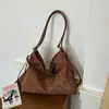 Bolsa Grande de Gran Capacidad Transfronteriza 2026, Bolso de Hombro, Bolso Cruzado de Hombro de Nicho, Bolso Cruzado Texturizado de Moda
