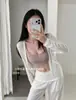 2650# Sujetador de Mousse con Estampado de Leopardo Lechoso, Copa Fija, Ropa Interior Antiexposición para Mujer, Sujetador Bandeau sin Costuras para Niñas
