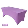 Toalhas de Mesa Elásticas para Comércio Exterior Transfronteiriço para Hotéis, Eventos, Exposições, Conferências e Banquetes; Toalhas de Mesa Retangulares com Cobertura Total e Elástico Esticável