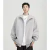 Jaqueta elegante para homens, Coleção Primavera/Outono 2025, apresentando uma marca ins de alta rua na moda, estilo de Hong Kong, estilo japonês, estilo Harajuku e estilo coreano, com corte solto