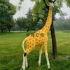Escultura de Luz LED con Forma de Jirafa Luz Animal Frp Lámpara de Forma de Festival Luz de Árbol LED Iluminación Exterior