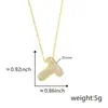 Colgante de letra inglesa 26 con incrustaciones de circonita de cobre transfronterizo, letra gruesa de moda popular, accesorios DIY al por mayor