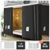 Frete Grátis Peça Única Cortina de Privacidade Respirável Cortina de Cama de Dormitório para Cama Inferior Tecido Blackout Especial Venda por Atacado Varejo Dossel de Cama de Dormitório