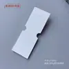 Papel vainilla juego completo de tarjetas de accesorios aretes aretes collar pinza para el pelo pulsera liga para el pelo anillo broche tarjeta de papel