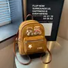 2026 Nueva Mochila de Doble Hombro Retro de Gamuza para Mujer, Casual, Estudiante, Escolar, de Viaje para Commuting de Gama Alta