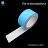 Fita dupla face condutora térmica de tira LED Zhengde Fita adesiva condutora térmica PTFE ranhura de arame substrato de alumínio fita condutora térmica