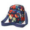 Bolsa de Mamá, Bolso de Hombro, Bolso Cruzado de Nailon Oxford Ligero con Múltiples Cremalleras, Bolso de Mujer, Puesto de Mercado Nocturno, Billetera para Personas de Mediana Edad y Mayores