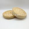 Caja de Té de Bambú Artesanal Xianyu Caja de Regalo para Té Pu'Er Caja para Pasteles de Té Pastel de Té de Bambú Pastel Individual Pastel Doble 22cm