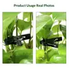 Clips de Soporte para Plantas, Clips de Plástico Engrosado Antienvejecimiento para Jardín, Clips para Tallos de Tomate Pepino, Sin Daño a los Tallos, Reutilizables y de Alta Resistencia