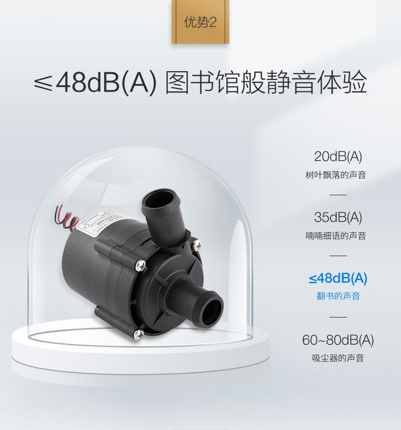 无水箱智能马桶水泵