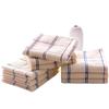 Toalha de Algodão Puro com Número Dourado e Acabamento em Cetim Genuína Simples e Acessível Proteção do Trabalho Atacado Absorvente de Água e Macia Categoria 01122A
