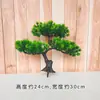 Sala de Estar Única Acolhedora Pinus Plástico Falso Planta Verde Cipreste Pinheiro Árvore em Vaso Rochoso Paisagismo Arranjo de Flores Pequenos Ornamentos Decorativos