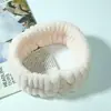 Muñequera de Felpa para Lavado Facial, Manga a Prueba de Agua, Artefacto Absorbente de Franela, Muñequera Anti-salpicaduras, Diadema para el Cabello, Traje