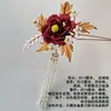 Boda Boda Novia Envoltura Material de Flor Papel de Regalo Tarjeta Patrón de Traje Molde de Papel Corona de Pelo Presionar Ramillete Grupo Abanico Feliz