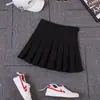 Material de Traje Anti-arrugas Falda Plisada Primavera y Verano Mujer Cintura Alta Talla Grande Adelgazante Estilo Universitario Falda de Línea A Falda Otoño e Invierno