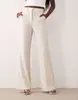 2026 Europa Transfronteriza Amazon Ropa de Mujer Cintura Alta Adelgazante Microcampana Pantalones Vaqueros Occidentales Caída Anti-arrugas Pinza Central Plisados Pantalones Largos